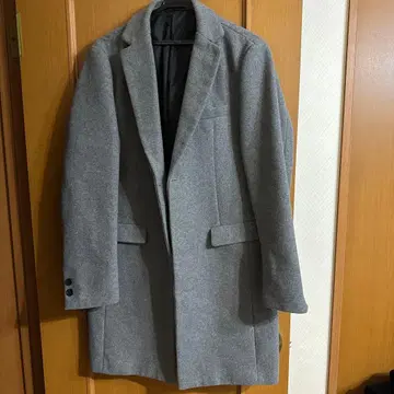 a.v.v HOMME 그레이 체스터 코트 L