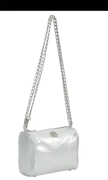 minitmute 실버 숄더백