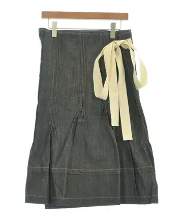 트리코트 꼼 데 가르송 미디 스커트 여성용