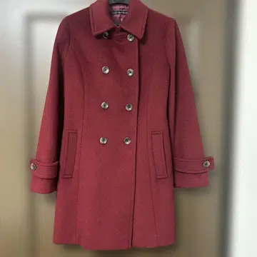 [ 새상품급 ] Green Label Relaxing 와인 레드 코트