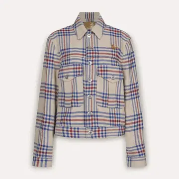 TARTAN TYPE 3 데님 자켓