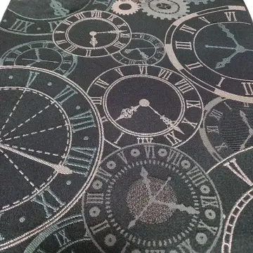 세탁 가능한 나고야 오비 시계 기어 모던 (미사용)