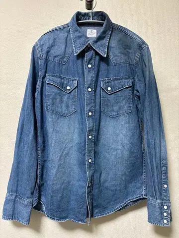 WRANGLER x JOURNAL STANDARD 데님 웨스턴 셔츠
