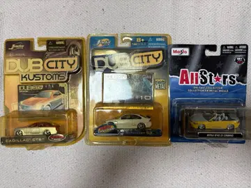 더브 시티 외 1대 미니카 3대 세트