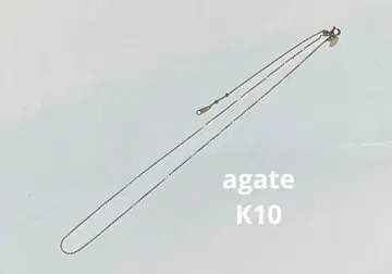 agete 아가트 체인 목걸이 길이 조정 가능 K10 목걸이