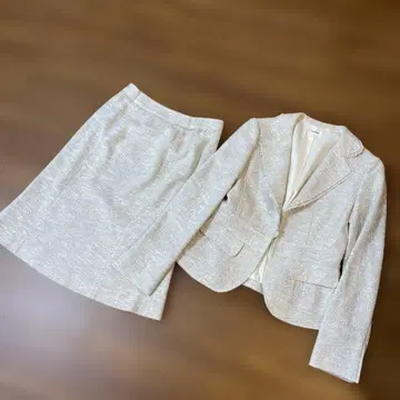 ensuite 수트 사이즈 2 화이트 계열 졸업식 입학식 포멀 프릴