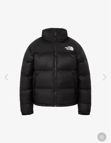 THE NORTH FACE 눕시 자켓 블랙 다운 자켓