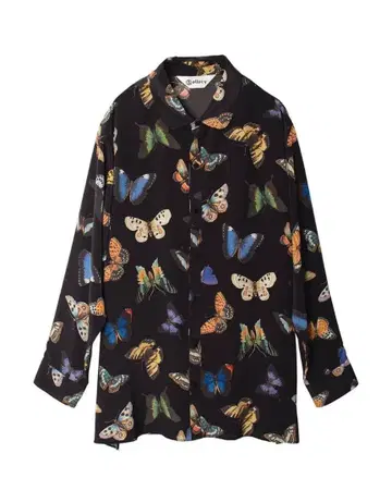 &ellecy 앤엘씨 테프 셔츠 나비 로이스크레용