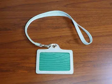 츠치야 가방 ID 카드 케이스 한정판 레어 색상