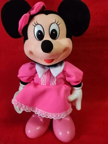 산쿄 오르골 디즈니 미니 고개 흔들림 레트로