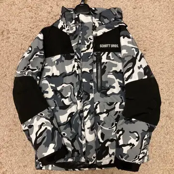 Schott 2TONE DOWN PARKA 카모플라쥬