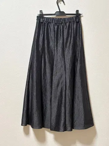 UNTITLED 플레어 스커트 사이즈 2 블랙