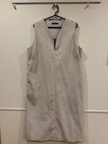 [ RagOut ] 슬리브리스 롱 원피스 베이지