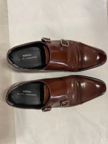 REGAL Worth collection 더블 몽크 스트랩 슈즈