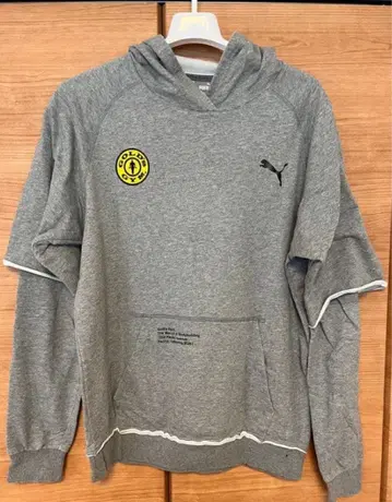 골드짐 푸마 콜라보 후드티 US S 사이즈