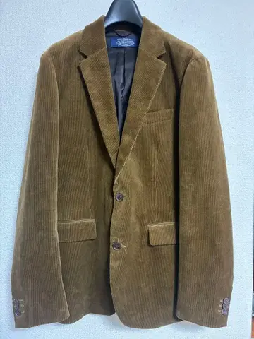 나노 유니버스 Damerino 코듀로이 테일러드 자켓 브라운