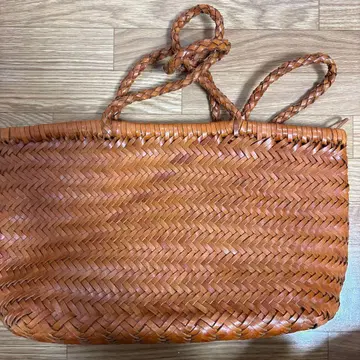 천연 가죽 토트백