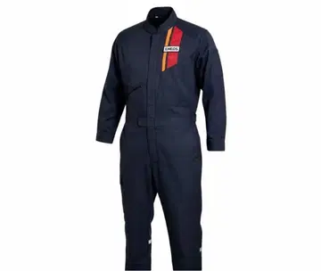 ENEOS 네이비 오버롤 작업복