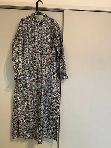 애프터눈 티 x 리버티 피터 래빗 콜라보 셔츠 원피스