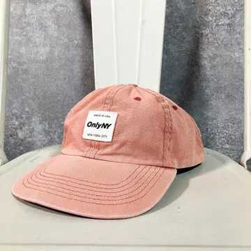 Only NY 야구 모자 USA 제작 핑크 로고 모자 코튼