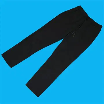 새상품급 Ystrdy's Tmrrw 센터 크리즈 트랙 팬츠 블랙