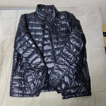 무인양품 다운 자켓 XL 블랙