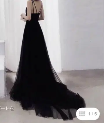 블랙 드레스 웨딩