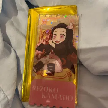 귀멸의 칼날 중국 한정 비유 시리즈 아크릴 티켓 네즈코