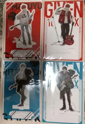 GIVEN 10TH MIX 마후유&릿카 아크릴 스탠드 4체 세트