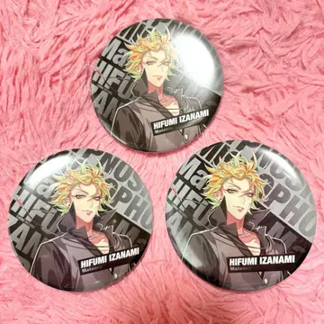 히프노시스 마이크 트레이딩 캔뱃지 마텐로 이자나미 히후미 3개 세트