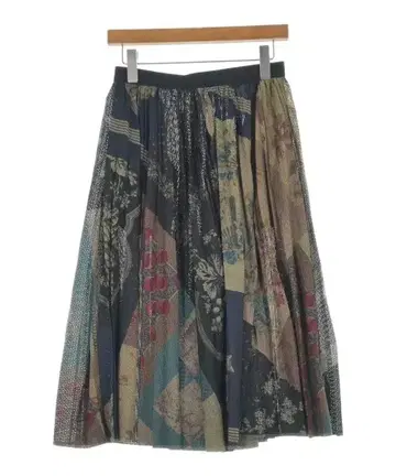 트리코트 꼼 데 가르송 롱 맥시 길이 스커트 여성용