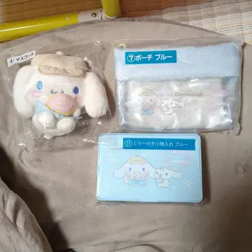 시나모롤 복권 마스코트 파우치 소품함