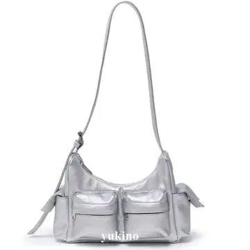 Samo ondoh 실버 숄더백