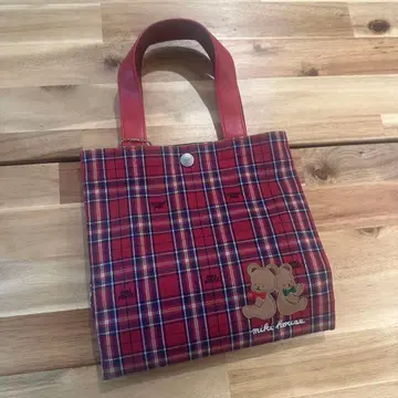 미키하우스 베어 토트백