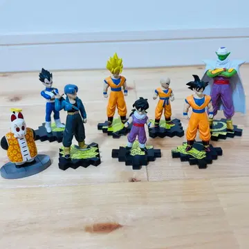 드래곤볼 Z 피규어 세트 8체 세트 퍼즐 헤이세이 당시 물건