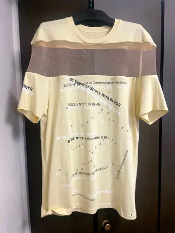 BLESS 포인트 시어 T셔츠