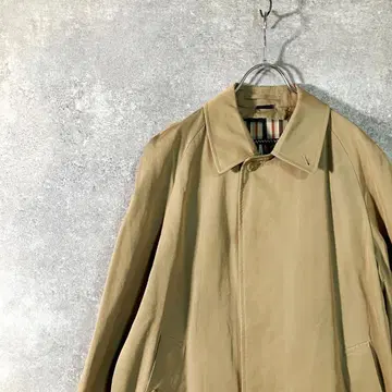 DAKS 스텐카라 코트 베이지 롱 히요쿠 버튼 아우터