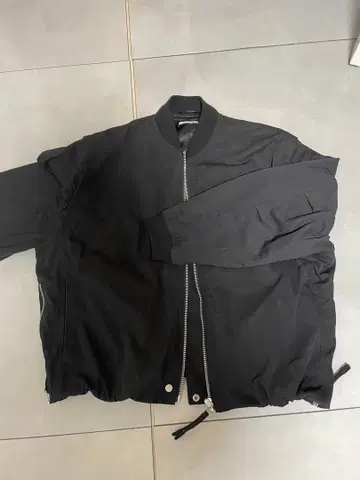 WYM MA-1 블랙 자켓 M 사이즈