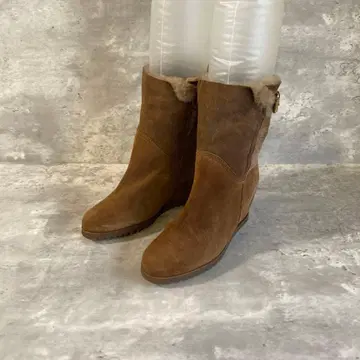 미사용급 FABIO RUSCONI (36 사이즈) 숏부츠/브라운