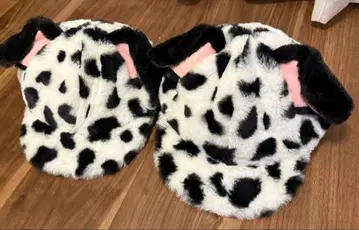 101마리 강아지 모자 2개