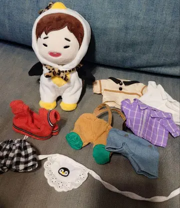 준호 준호 봉제 인형 이프니 의류 세트