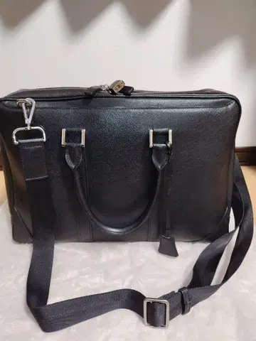 이세탄 남성용 고급 비즈니스 백 브리프 케이스 숄더백 천연 가죽