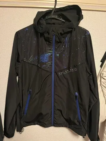 원옥 나일론 후드티 블루종 오케스트라 S 사이즈