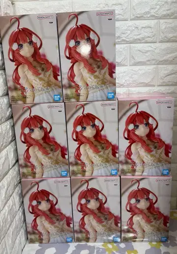 5등분의 신부* 나카노 미쿠 애니메이션 원화전 ver. 피규어 x 8개