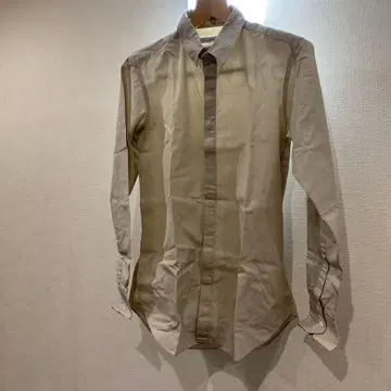 JOHN LAWRENCE SULLIVAN 베이지 긴팔 셔츠 36