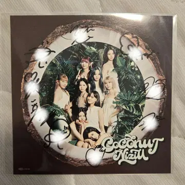 NiziU 전원 사인 친필 사인