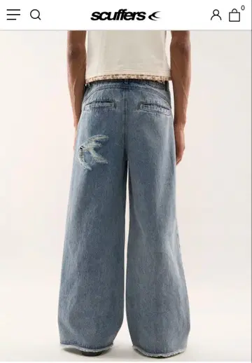 Scuffers NAUGHTY BLUE PANTS 새상품