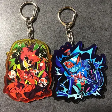 해즈빈 호텔 아크릴 키링 알래스터/복스