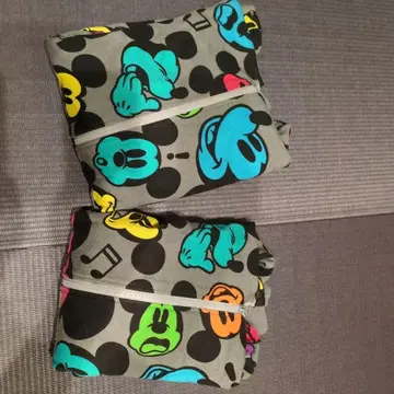 미키마우스 패턴 후드티 2벌 세트 M/S