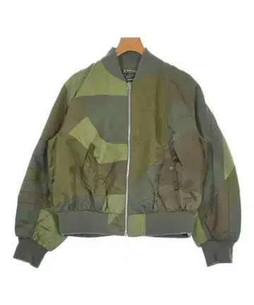 ANREALAGE 밀리터리 블루종 남성용